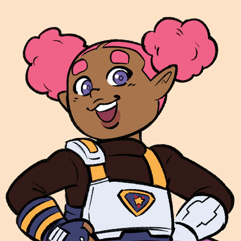 Bubbles , a Starforce cadet